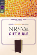NRSV Updated Edition Gift Bible (Comfort Print)-Burgundy Leathersoft