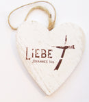 Liebe (Herzanhänger - 9,5 cm)