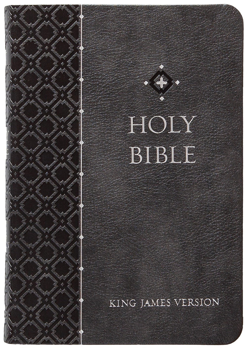 KJV Holy Bible/Compact-Granite Faux Leather