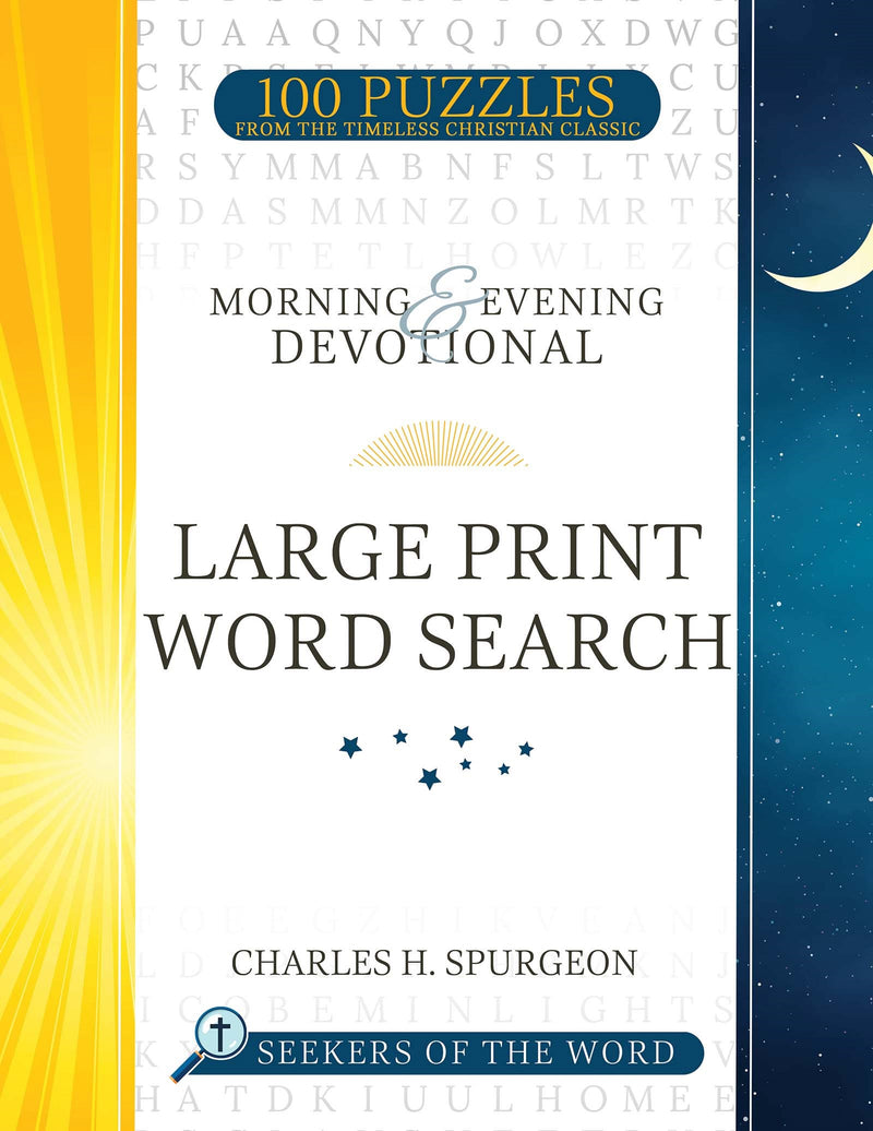 Morning And Evening Devotional Large Print Word Search