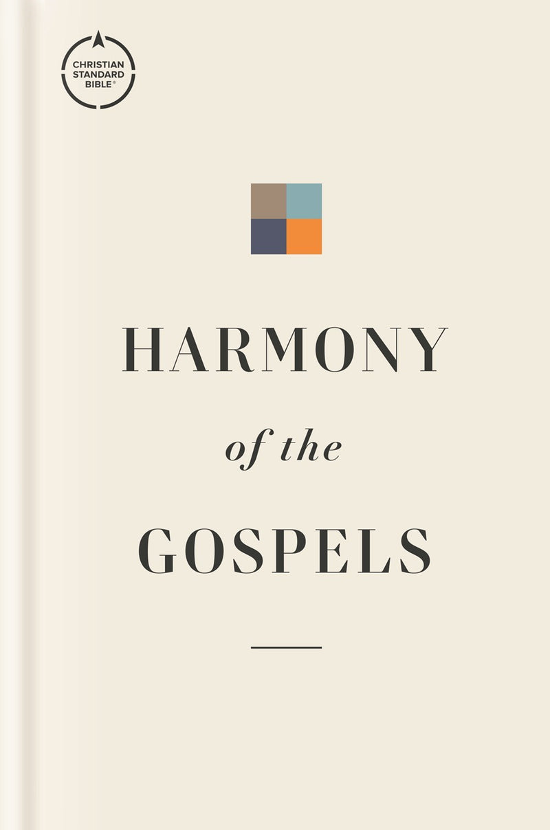 CSB Harmony Of The Gospels-Hardcover