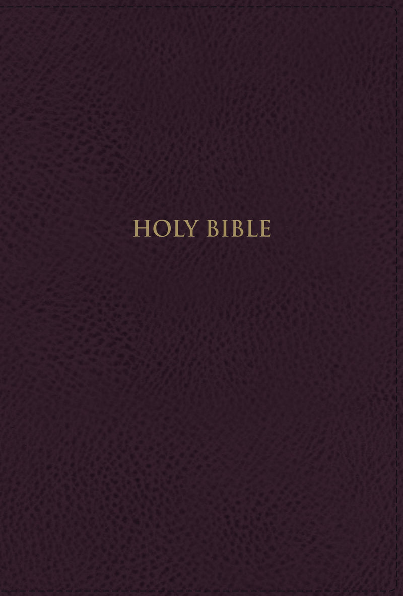 KJV Thompson Chain-Reference Bible/Handy Size (Comfort Print)-Burgundy Leathersoft Indexed