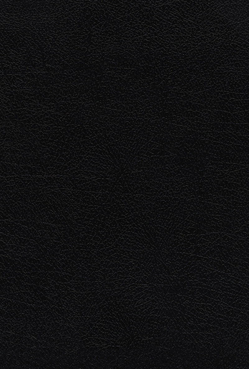 KJV Thompson Chain-Reference Bible/Large Print (Comfort Print)-Black European Bonded Leather Indexed
