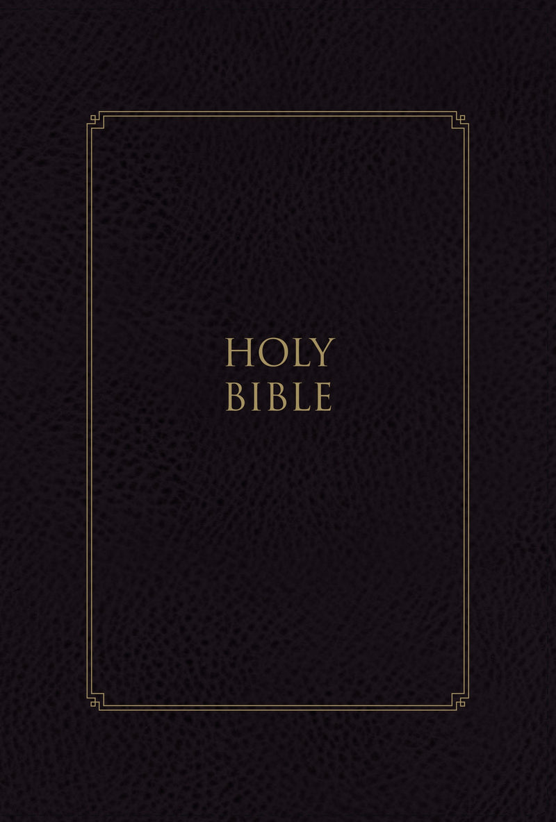 KJV Thompson Chain-Reference Bible (Comfort Print)-Black Leathersoft Indexed