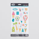 Delight in His day - Puffy stickers