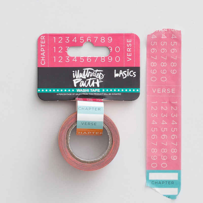 Chapter and verse - Washi tape 25 mm