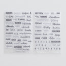 Books of the Bible - Clear stamps