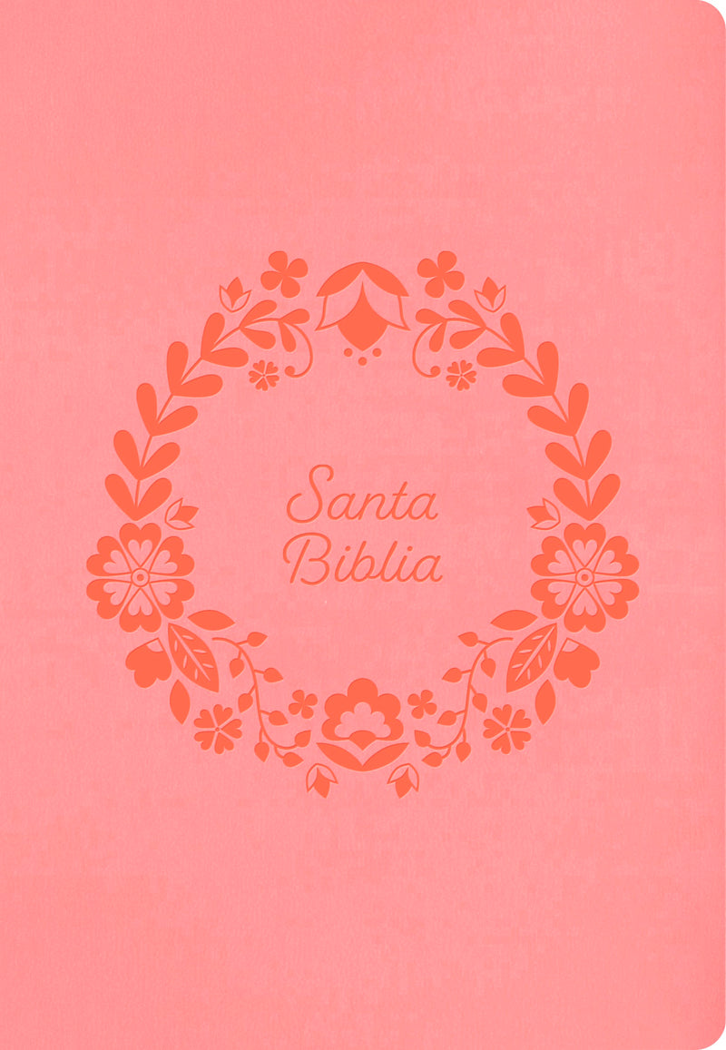 Span-RVR 1960 Gift And Award Bible (Biblia para regalos y premios)-Pink LeatherTouch