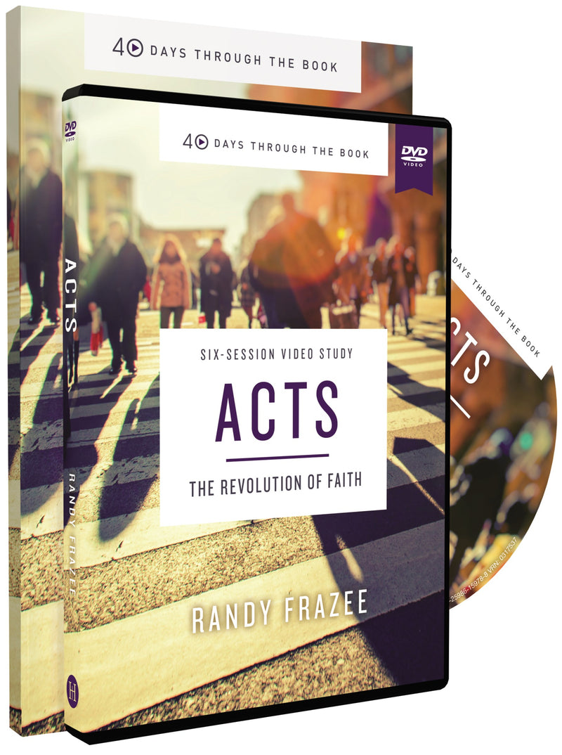 Acts Study Guide With DVD (40 Days Through The Book)