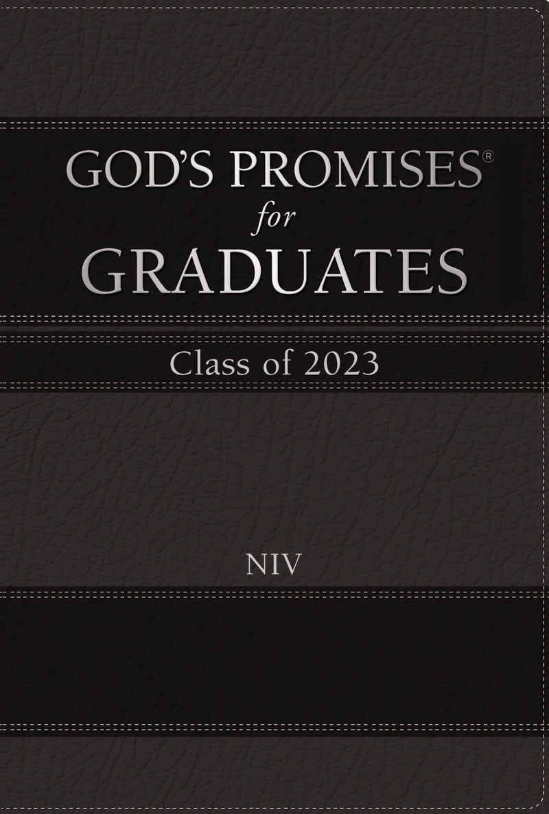 God's Promises For Graduates: Class Of 2023 (NIV)-Black
