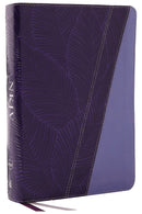 NKJV Study Bible (Full-Color) (Comfort Print)-Purple Leathersoft