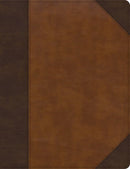 KJV Notetaking Bible/Large Print Edition-Brown/Tan LeatherTouch