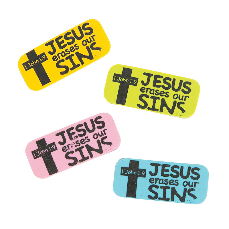 Jesus erases our sins - Assorted colors