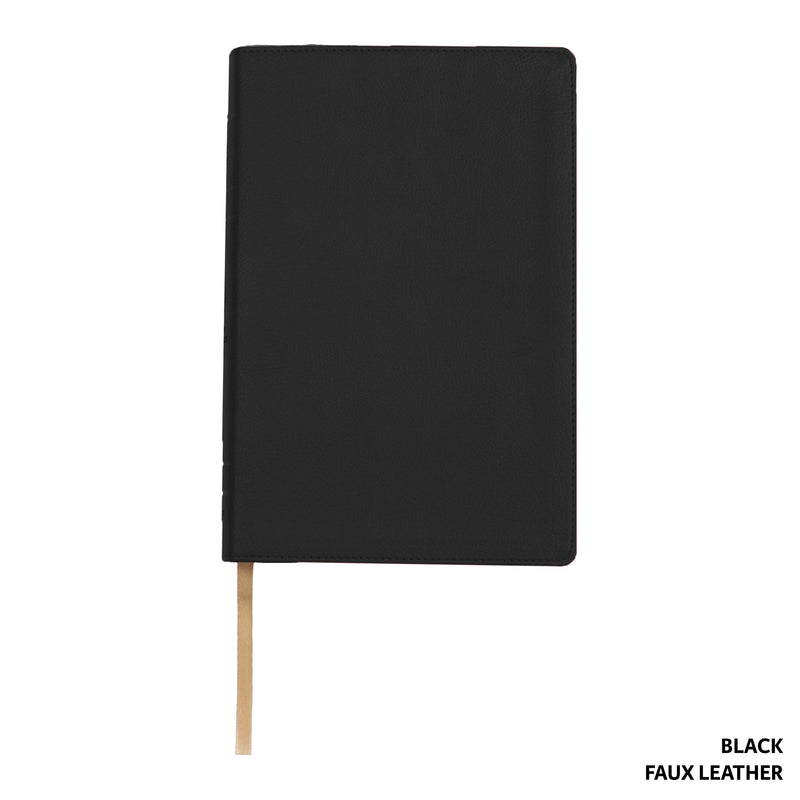 LSB  2 Column Verse-by-Verse  Black Faux Leather