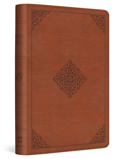 ESV Compact Bible-English Saddle  Ornament Design TruTone