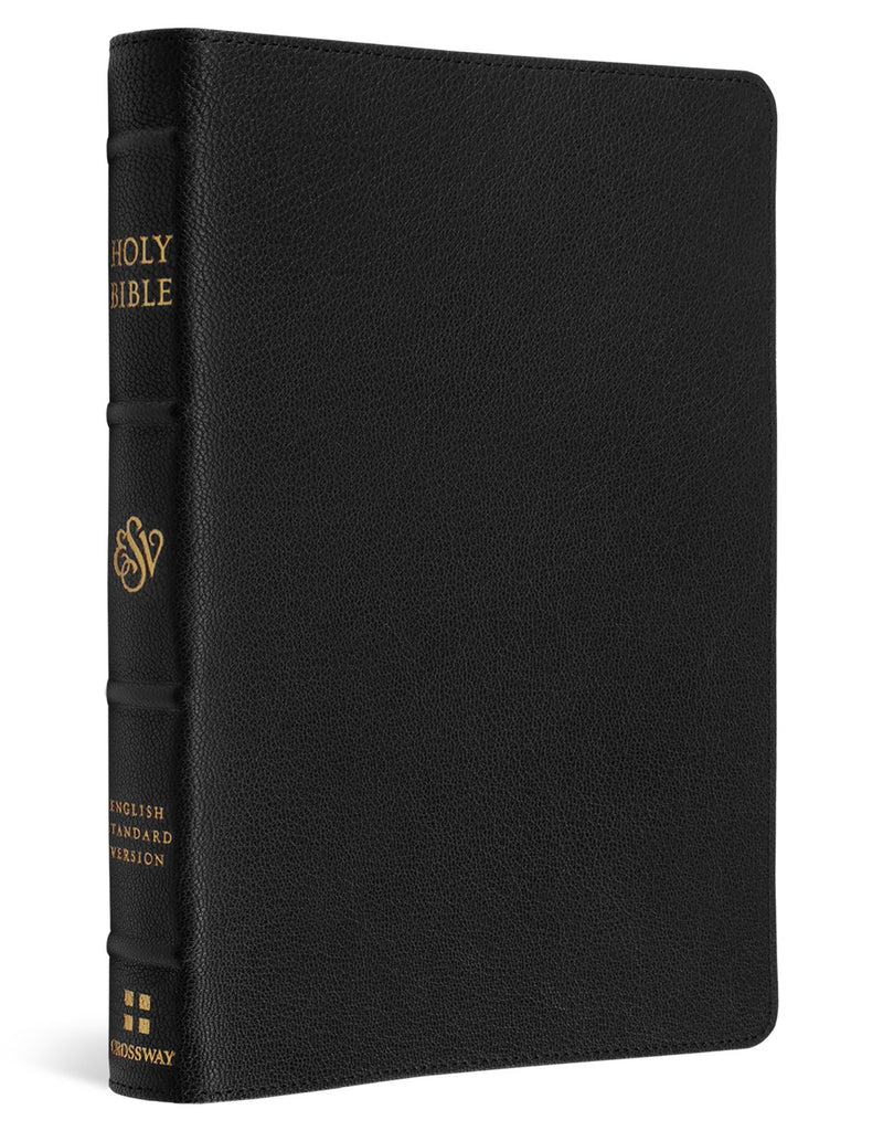 ESV Heirloom Bible (Alpha Edition)-Black Goatskin Leather