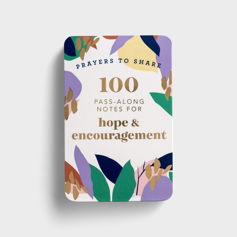 Prayers To Share: 100 Pass-Along Notes For Hope & Encouragement