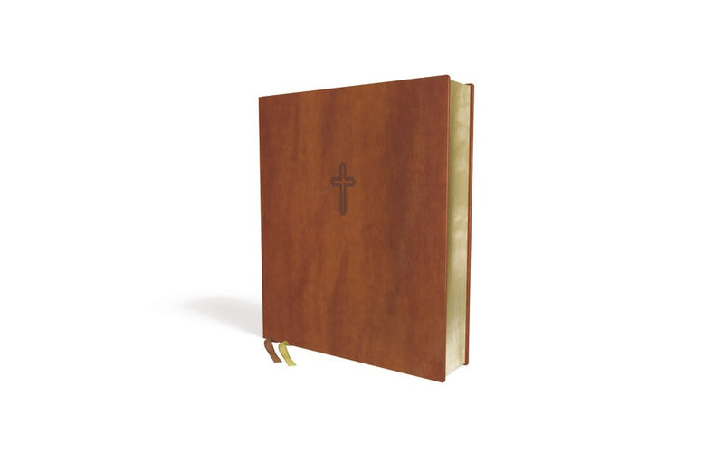 NASB Holy Bible  XL Edition (Comfort Print)-Brown Leathersoft