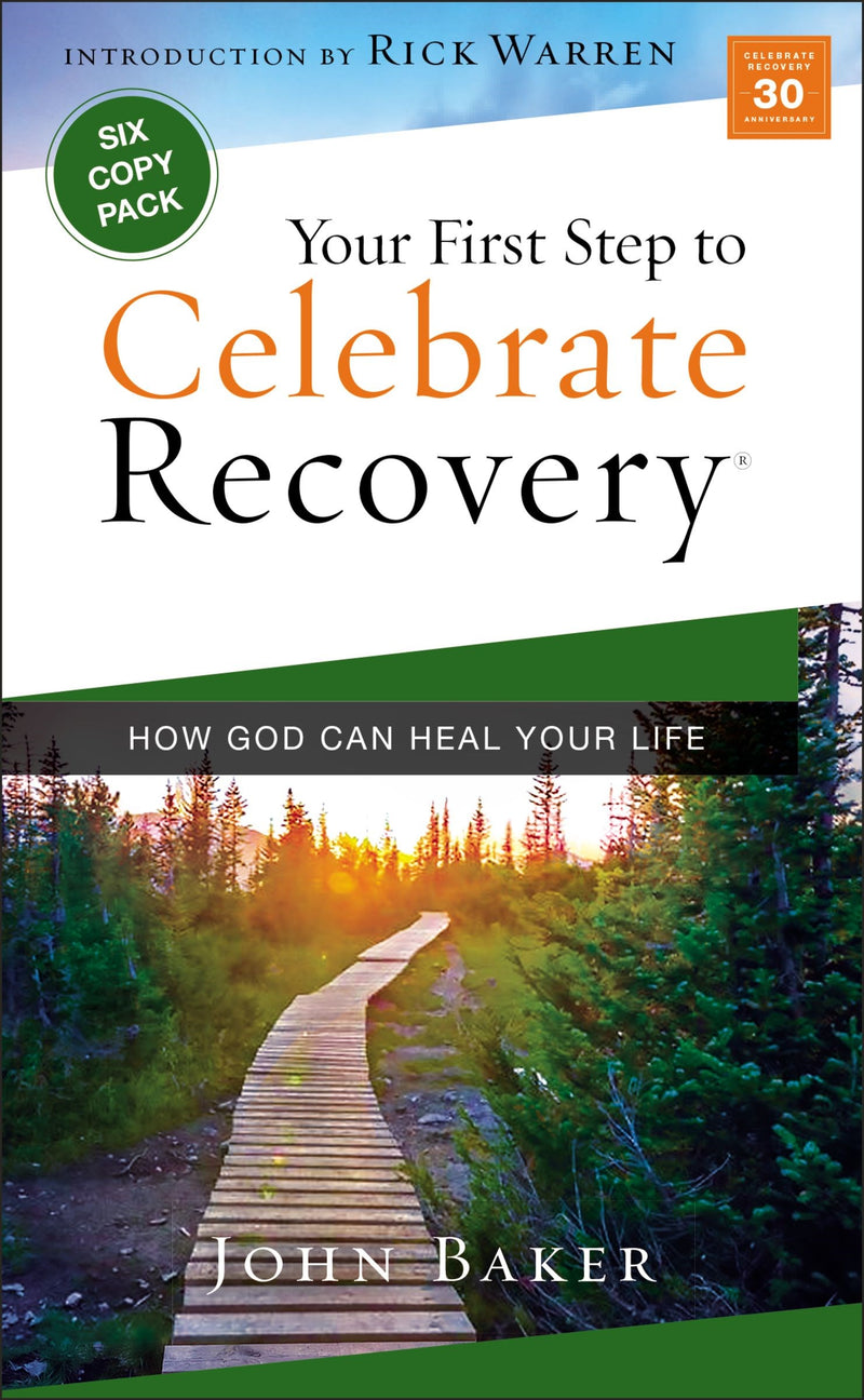 Your First Step To Celebrate Recovery Pack (Pack Of 6)