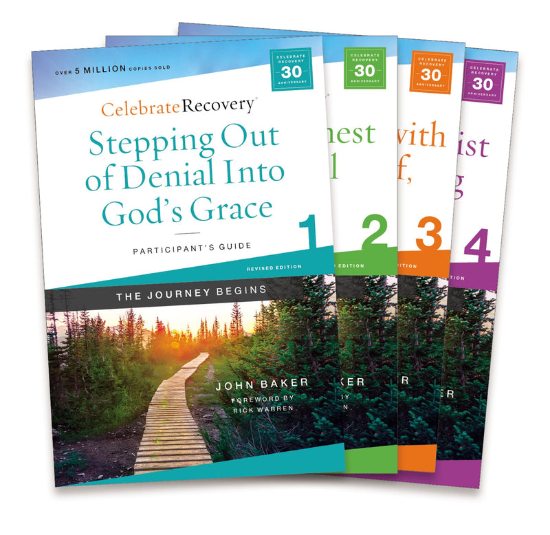 Celebrate Recovery Updated Participant's Guide Set  Volumes 1-4