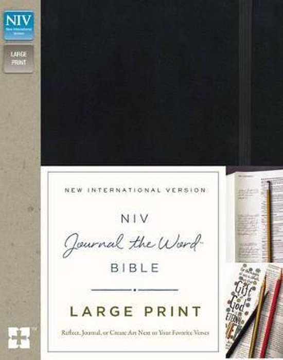 Journal The Word Bible - Black LP HC