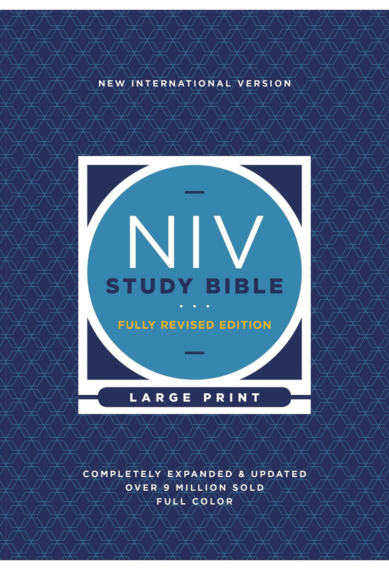 NIV Study Bible/Large Print (Fully Revised Edition) (Comfort Print)-Hardcover