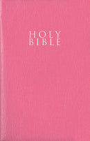 NIV Gift & Award Bible (Comfort Print)-Pink Leather-Look