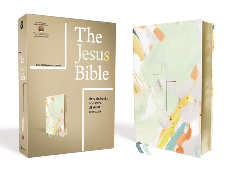 ESV The Jesus Bible-Multi-Color Teal Leathersoft