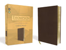 KJV Thompson Chain-Reference Bible/Large Print-Brown Leathersoft