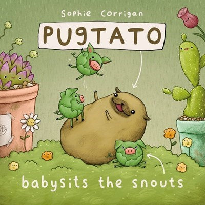 Pugtato Babysits The Snouts
