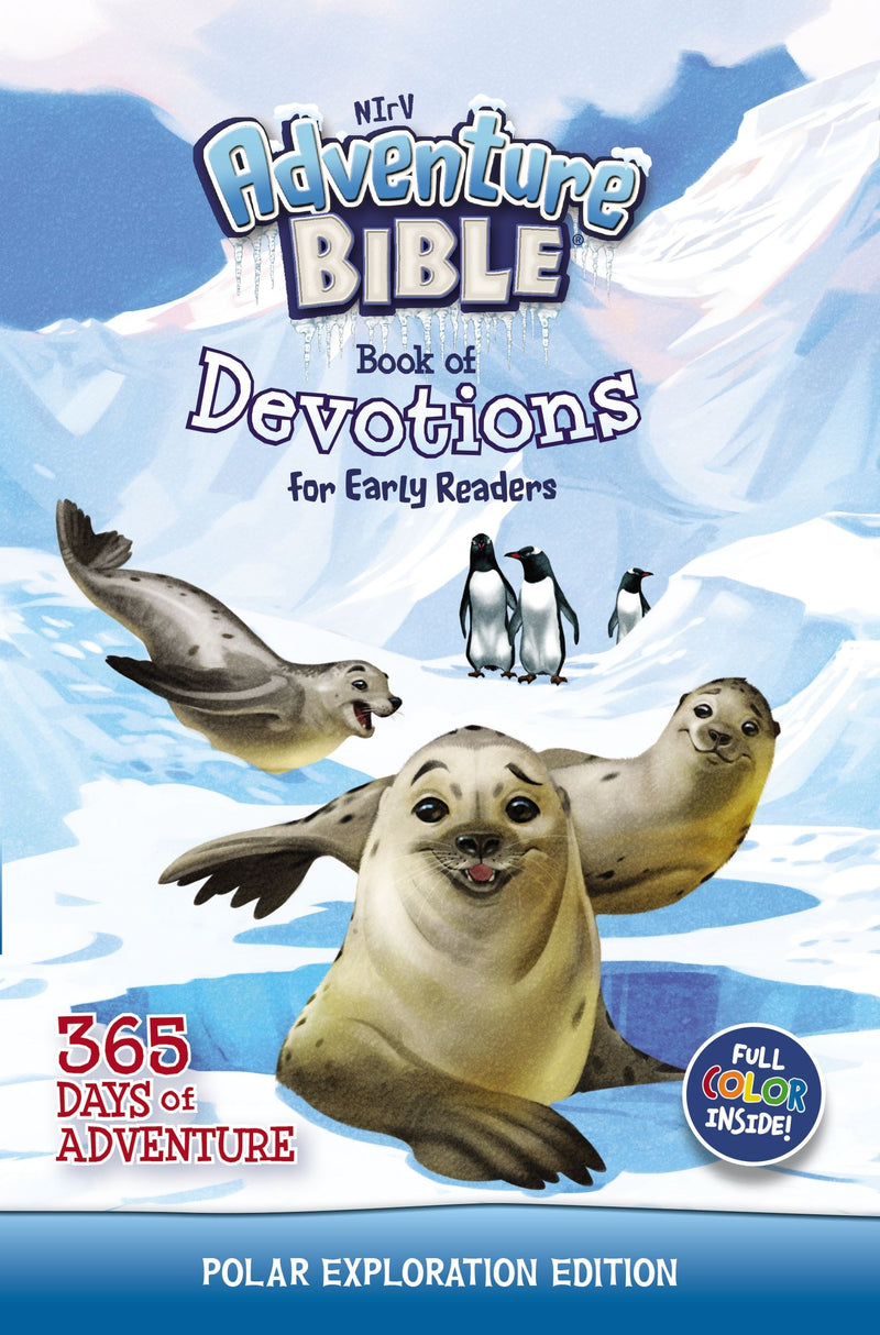NIrV Adventure Bible Book Of Devotions For Early Readers (Polar Exploration Edition)