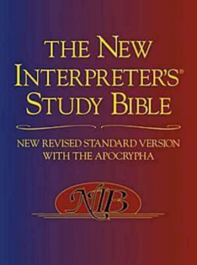 NRSV New Interpreter's Study Bible w/Apocrypha-Hardcover