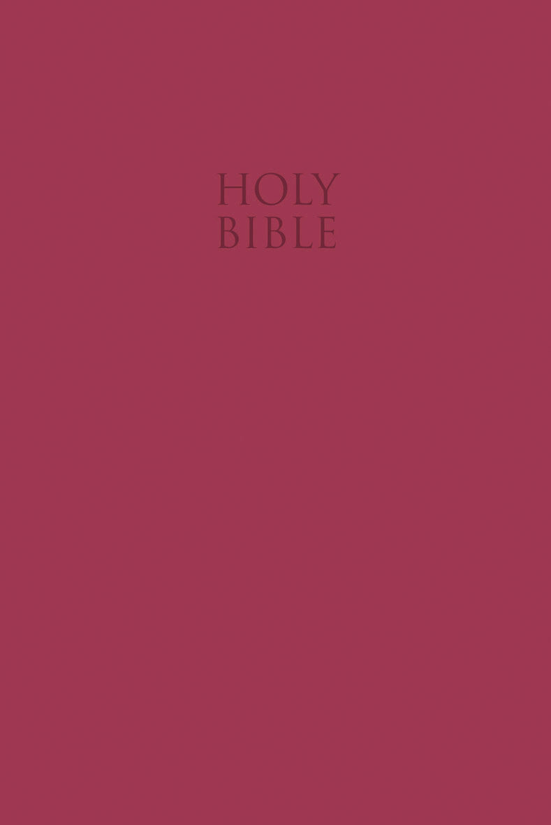 Compact Text Bible - red