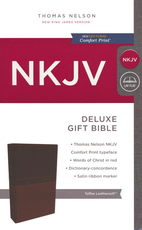 Deluxe gift bible brown