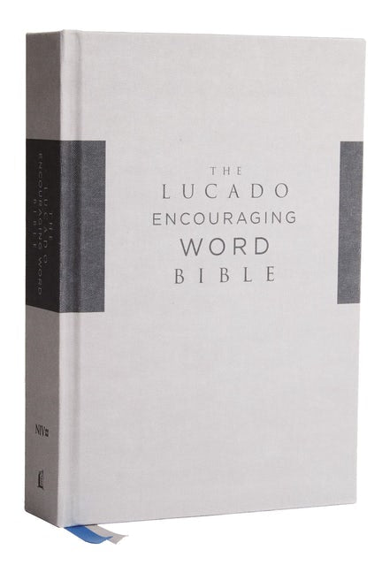 Lucado Encouraging Word Bible, Gray