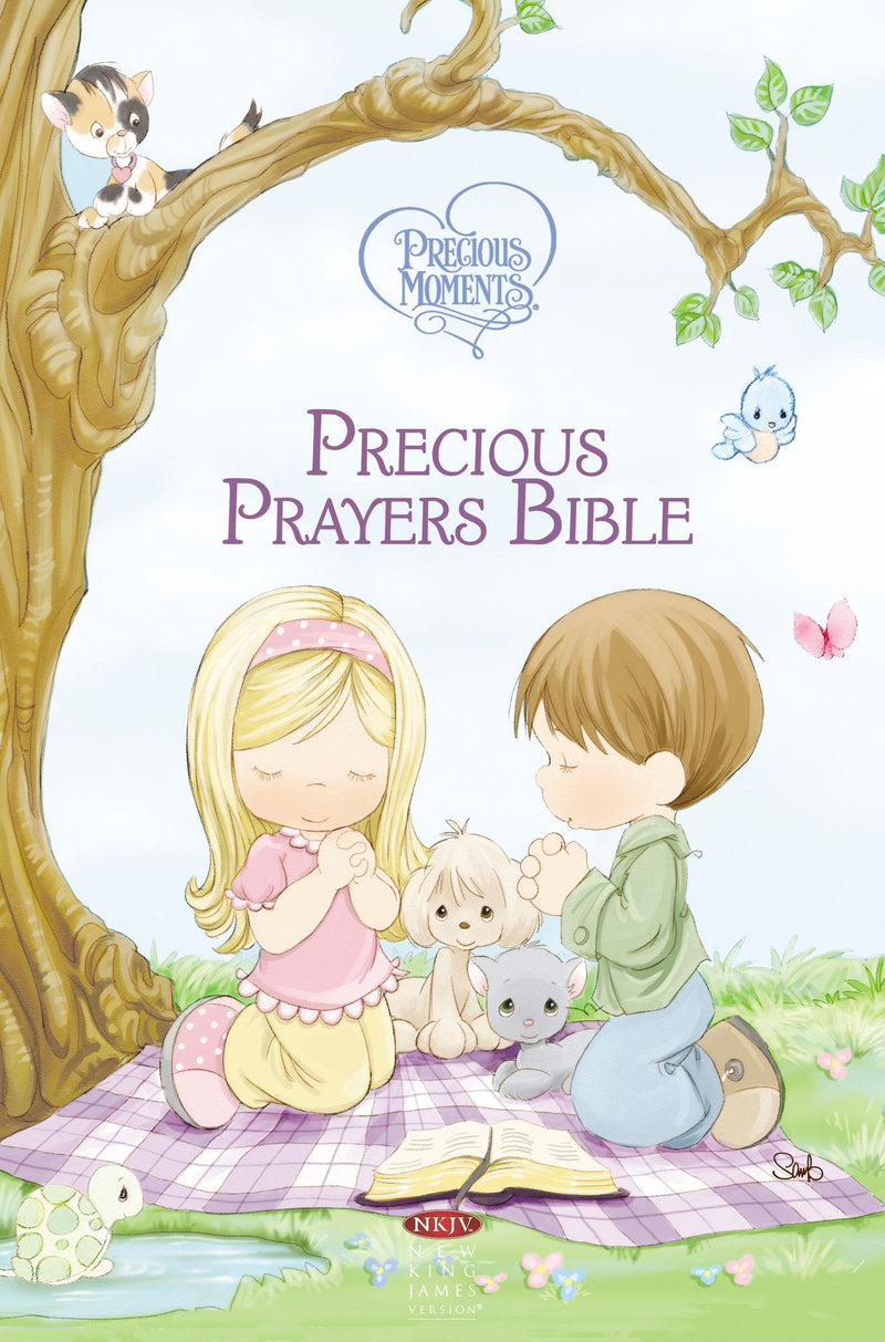 NKJV Precious Moments Precious Prayers Bible-Hardcover