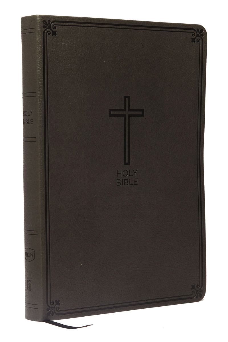 KJV Value Thinline Bible/Compact (Comfort Print)-Black Leathersoft