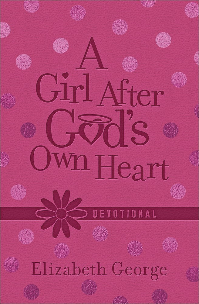 A Girl After God's Own Heart Devotional-Pink Milano Softone