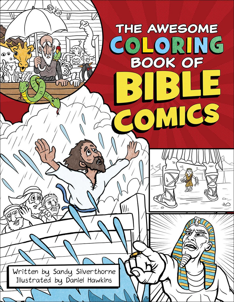 Awesome Coloring Book Of Bible Comics