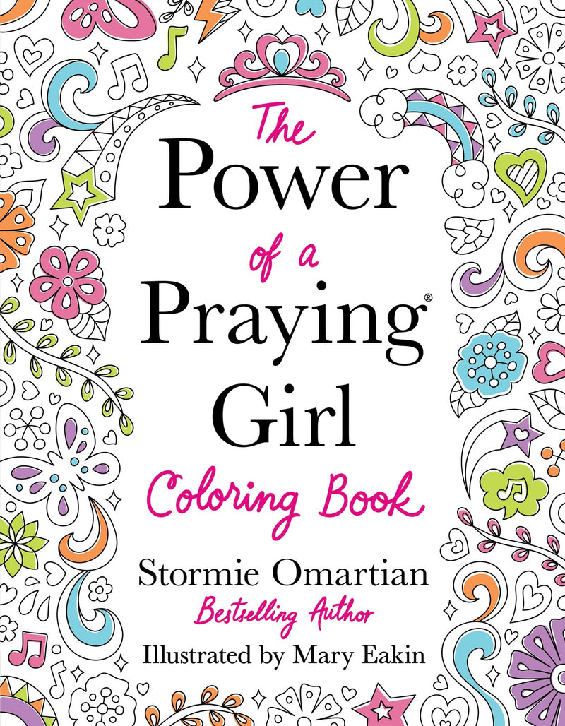 The Power Of A Praying Girl Coloring Book