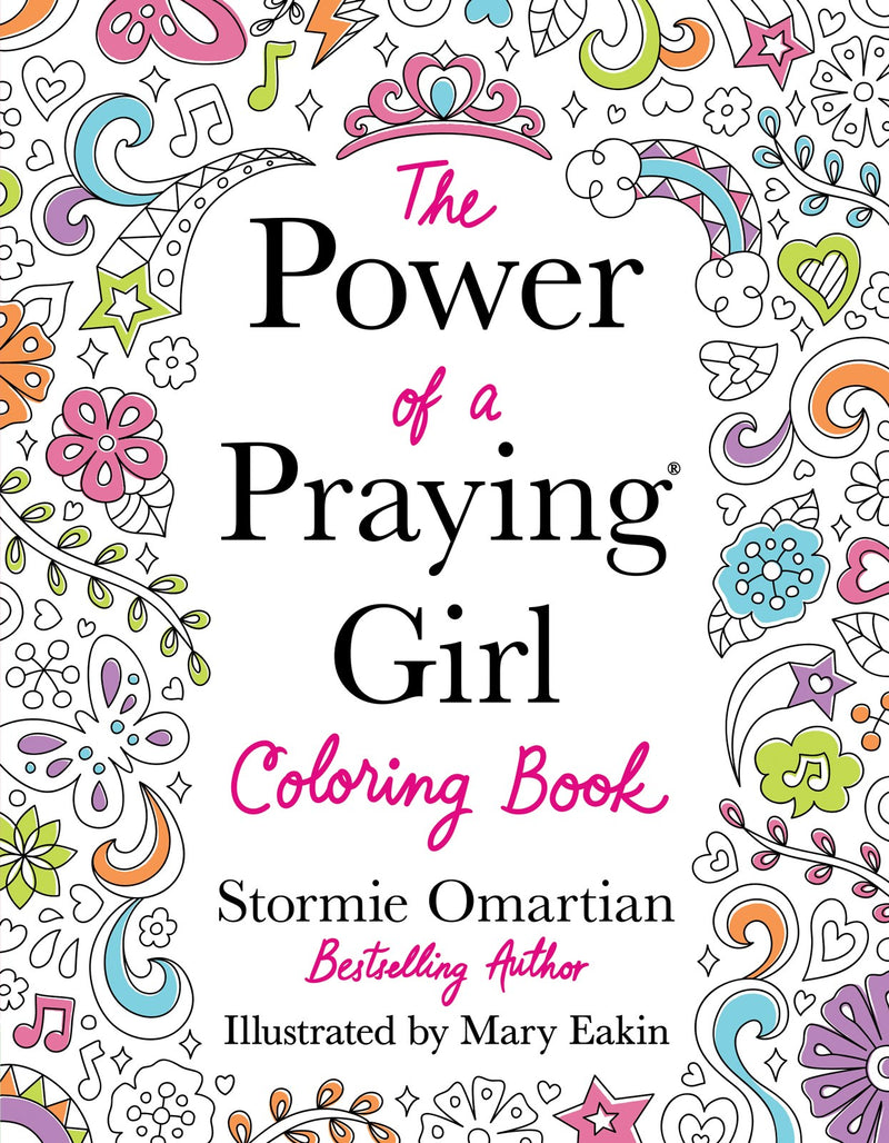 The Power Of A Praying Girl Coloring Book