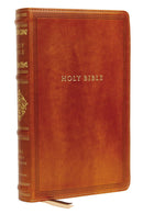 KJV Personal Size Reference Bible  Sovereign Collection (Comfort Print)-Brown Leathersoft Indexed