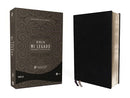 Span-NBLA Single-Column Legacy Bible (NBLA Biblia Mi Legado  Una Columna)-Black Goatskin Leather