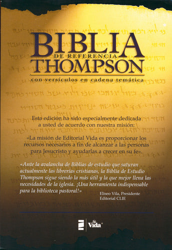 Biblia De Ref. Thompson -Burg.