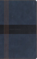 Span-NBLA Ultrathin/Large Print/Handy Size Bible (Santa Biblia Ultrafina/Letra Grande/Tamano)-Blue Leathersoft