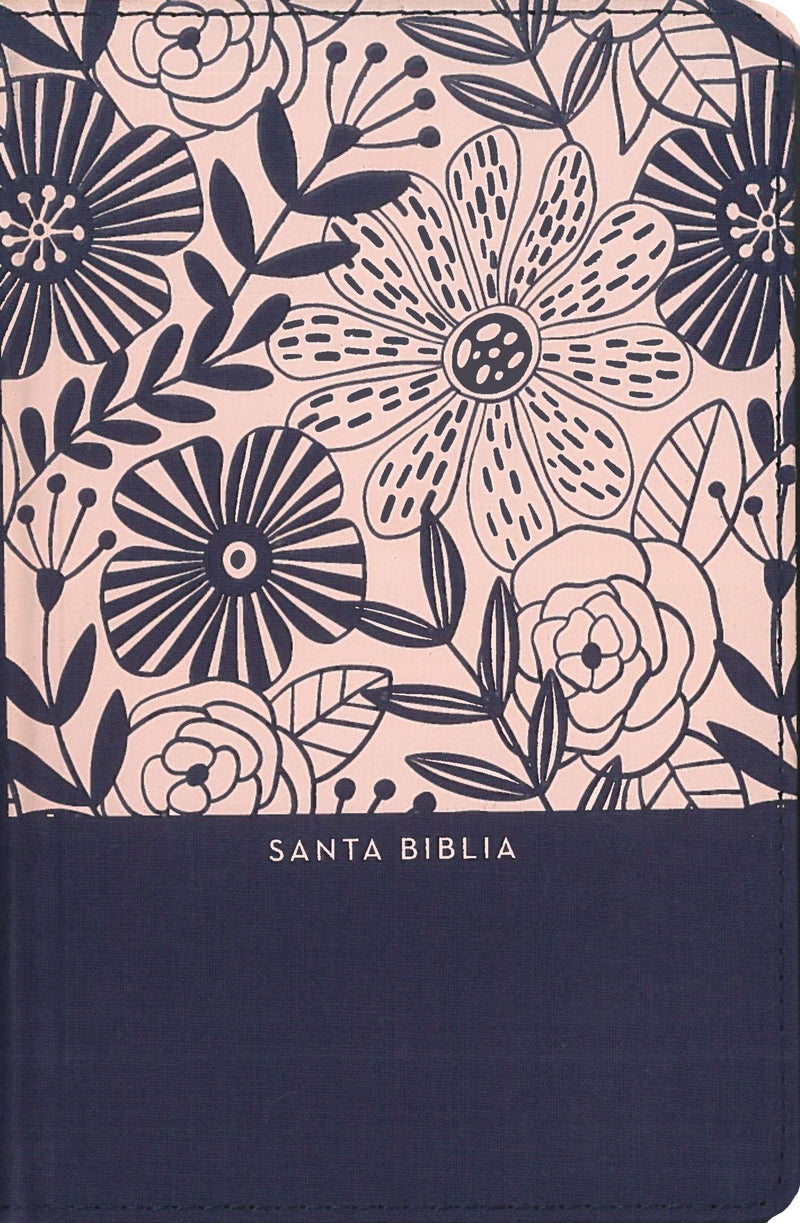 Span-RVR 1960 Large Print Compact Bible (Santa Biblia Letra Grande/Tamano Compacto)-Hardcover