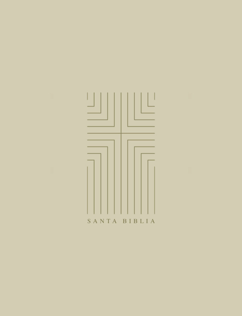 Span-NBLA Large Print Bible (Santa Biblia  Letra Grande)-Cream Flexcover