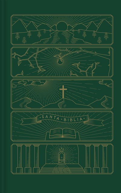 Span-NBLA Large Print Bible (Santa Biblia  Letra Grande)-Green Flexcover