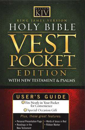 New Testament & Psalms - Black