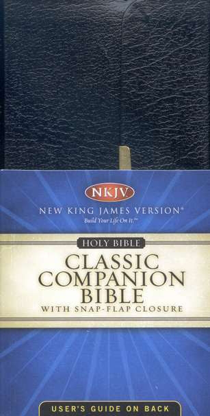 Classic Comp. Bible-Snap-24S - Black